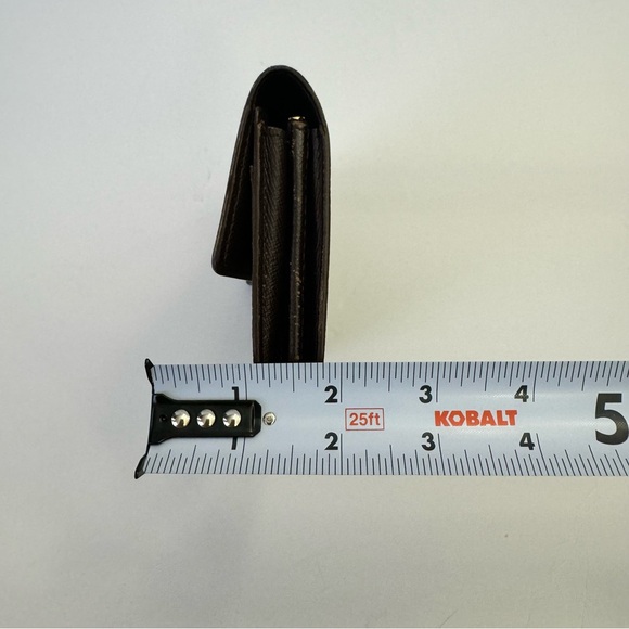 Authentic Louis Vuitton Sarah Wallet Brown Damier Eben. CA0030. Spain (2000) - Picture 5 of 13